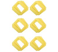 Pyatofly 12 Trapeadores para Robot Limpiador de Ventanas para Limpiador de Vidrio Win660 / RL880 / RL1188, Amarillos