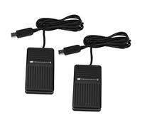 Pyatofly 2 pedales de teclado con interruptor de pie USB para PC