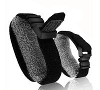 Pyatofly 2 piezas de cuerdas de guitarra amortiguadoras de cuerdas de guitarra, de cubierta de cuerdas de guitarra, correas de silenciamiento ajustables para diapasón de guitarra