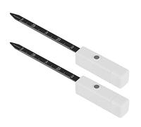 Pyatofly 2 x medidor automático de humedad del suelo para plantas, medidor de humedad de plantas, medidor de agua para plantas, medidor de humedad del suelo para plantas domésticas