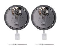 Pyatofly 2 x Reemplazo del movimiento mecánico automático 'Reloj de movimiento entero apto para accesorios para piezas de repuesto SII NH38/NH38A, Negro