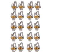 Pyatofly 20 tomas de entrada estéreo de 6,35 mm de 1/4 pulgadas para guitarra eléctrica, bajo, conector de salida de guitarra, piezas de guitarra