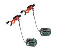 Pyatofly 2X Buzo de Tesoros Decoracion para Acuario Tanque de Naranja