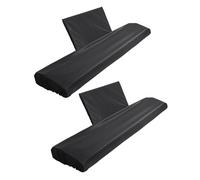 Pyatofly 2X Cubierta Antipolvo para Teclado de Piano para 88 Teclas, con Cubierta para Soporte de Partituras, Cubierta para Piano Eléctrico, Una Prueba de Polvo Y Lavable