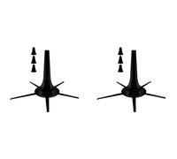 Pyatofly 2X Soporte de Trompeta Portátil Soporte de Trompeta Plegable de Metal con 5 Patas para Trompetas