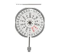 Pyatofly 3 Manos Fecha 3 Movimiento de Reloj de Cuarzo de Metal con Piezas de Repuesto de VáStago 065-543 para Miyota GM02 GM00 Movimiento