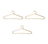 Pyatofly 3 perchas de mimbre para ropa de cama para adultos en rack, para decoración de la habitación.