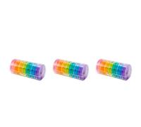 Pyatofly 3 x Organizador de píldora diaria 2 veces al día Caja de pastillas semanal PM PM contenedor para pastillas de 7 días organizador para vitaminas medicina