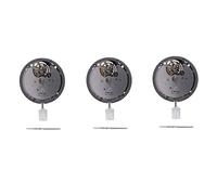 Pyatofly 3 x Reemplazo del movimiento mecánico automático 'Reloj de movimiento completo adecuado para accesorios para piezas de repuesto SII NH38/NH38A, Negro
