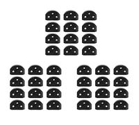 Pyatofly 36 Piezas de Rodillos de Guitarra Clásica, árboles de Cuerda, Guías de Retención, Cerraduras de Cuerda de Guitarra, Abrazadera de Bloque de Tuerca, Negro