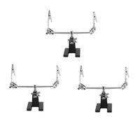 Pyatofly 3X Abrazadera de soporte para soldador de tercera mano que ayuda a los clips de soporte de PCB para circuitos eléctricos Hobby