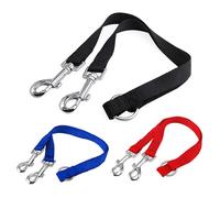 Pyatofly 3X Duplex Double Dog Acoplador Dos Conductores de 2 Vias de Dos Perros Mascotas Correa Walking Seguridad Ver Anuncio Original