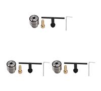 Pyatofly 3X Hot Electric Drill Molienda Mini Taladro Chuck Key Mandriles Keyless Mandriles 0,3-4 mm Rango de capacidad W / 3,17 mm Eje de conexión
