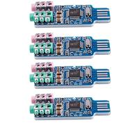 Pyatofly 4 x Free Driver USB Tarjeta de sonido cm108 USB Tarjeta Audio Chip Azul