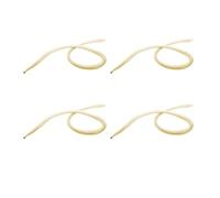 Pyatofly 4piezas 75cm de Violin Pelo Natural de Cabello de Caballo para Violin Blanco