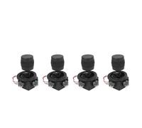 Pyatofly 4X Joystick Un 3 con potenciómetro R300B-M2 5K de seguridad 3D Yuntai Control Ball Machine Joystick para Monitor Teclado