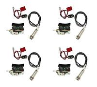 Pyatofly 4X Piezo recoger a bordo preamplificador para guitarra acústica