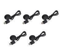 Pyatofly 5 transductores piezoeléctricos para guitarra acústica, violín, ukelele, mandolina