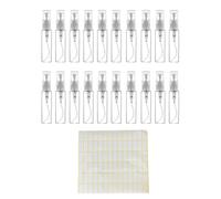 Pyatofly 50 Uds. Botella Pulverizadora de 5ML, Pequeño Embalaje Cosmético, Atomizador, de Perfume, Atomizador, Contenedor de Líquido para Viajes