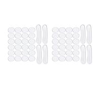 Pyatofly 56 Piezas Amortiguadores de Tambor Almohadilla de Gel Silenciador de Tambor de Silicona 3 Colores Amortiguación de Tambor Silenciamiento de Tambor para Batería Control de Tono