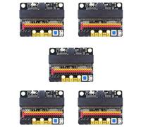 Pyatofly 5X para tarjeta de expansión Microbit IO Bit V2.0 Placa adaptador horizontal
