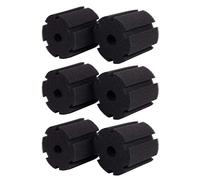Pyatofly 6 filtros de esponja de repuesto para XY-380, color negro