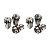 Pyatofly 6 piezas ER20 Spring Collet Chuck torno fresado CNC grabado Holder 1/8 pulgadas 1/4 pulgada 1/2 pulgada