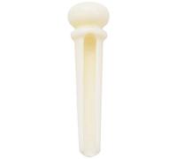 Pyatofly 6pzs Material de hueso real de puente de guitarra acustica con punto de concha de perla
