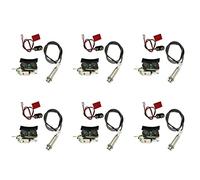 Pyatofly 6X Fonocaptor Piezo Debajo de Sillin de Preamplificador A Bordo para Guitarra Acustica
