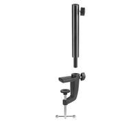 Pyatofly Accesorios de Soporte Voladizo para Micrófono, Clip de Base de Aluminio Engrosado, Varilla Recta de Elevación de Aleación de Aluminio