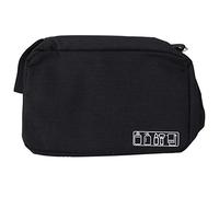 Pyatofly Bolsa de Aseo Negra para Hombre Kit de Afeitar de Viaje Colgante Organizador Bolsa Accesorio de Viaje