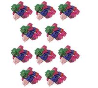 Pyatofly Bolsa de la Bolsa de la Joyería del Brocado de Seda 240Pcs, Bolso de la Cadena de Dibujo de Valor Conjunto de Bolsa de Regalo