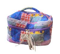 Pyatofly Bolsas de Cosméticos para Mujeres Bolso de Maquillaje Floral Organizador Almacenamiento Bolsa de Maquillaje Bolsas de Aseo de Viaje Bolsos Monederos,B