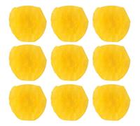Pyatofly Cubierta de MicróFono Desechable de 400 Piezas, Parabrisas de MicróFono de Mano para Karaoke KTV Estudio de GrabacióN Amarillo