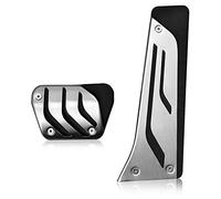 Pyatofly Cubierta de pedal de freno para acelerador de gas de pie para 2 3 4 5 6 7 Series X3 X4 X5 X6 X7 Z4 accesorios 2 piezas