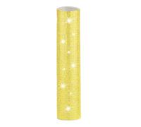 Pyatofly Cubierta Manejar del MicróFono, con Manejar MicróFono con Diamantes ImitacióN Brillantes para Fiestas y Programas TelevisióN,para MayoríA los MicróFonos InaláMbricos,Dorado