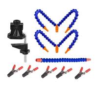 Pyatofly EstacióN de Soldadura de Abrazadera de Mesa con 5 Flexibles, Soporte de Soldador, Herramientas de ReparacióN de Soldadura PCB, Tornillo de Mano (5 Garras)
