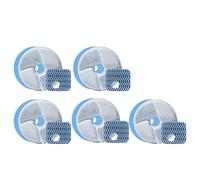 Pyatofly Filtros de Fuente de Agua para Gatos, Paquete de 5 Filtros de Repuesto para Fuente de, para Fuente de Agua para Gatos -1, Dispensador de Agua para Mascotas