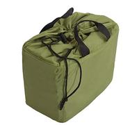 Pyatofly Funda acolchada impermeable para cámara réflex digital y SLR, Green, 25*14*20cm