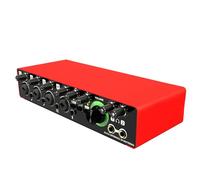 Pyatofly -MD44 Tarjeta de Sonido de MicróFono Profesional 24 bits 192 KHz Interfaz de Audio de 4 VíAs para GrabacióN de Podcasts Instrumento Musical-B