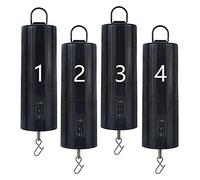 Pyatofly Motor Giratorio de Viento de 4 Piezas, Motor de Pantalla Colgante, Motor Giratorio a BateríA, Multiusos para DecoracióN de Patio Giratorio de Viento