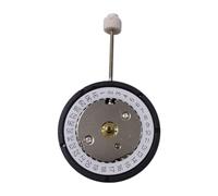 Pyatofly Movimiento de reloj Piezas de repuesto Accesorios Piezas K83 Movimiento de cuarzo Posición de 3 caracteres Movimiento de cuarzo, Black&silver