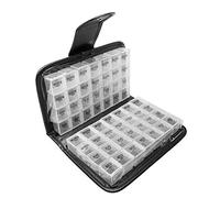 Pyatofly Pastillero de 14 días Organizador de viaje Dosis Medicine Tablet Storage Box Daily Pill Organizador de Vitaminas