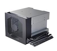 Pyatofly Rack de Jaula de HDD de Gran Capacidad de 4 BahíAs, 5 Pulgadas, 3 BahíAs de Unidades óPticas para Bandeja de SATA de 3,5 Pulgadas