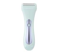 Pyatofly Recortador de Bikini Eléctrico 2 en 1 para Mujeres, Afeitadora Eléctrica, Afeitadora Húmeda/para Depilación del Área Púbica, Cara, Piernas, Azul