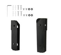 Pyatofly Soporte de Almacenamiento de Pared Universal para Computadora Portátil, Estante de Pared Ajustable de Metal para Tableta y Computadora Portátil para Computadora Portátil/Teclado