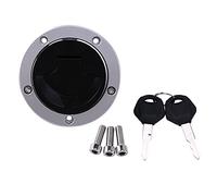 Pyatofly Tapa de bloqueo tapón depósito combustible para Z800 Z750R Zx14 Kle650 Z1000 Z750, 265272