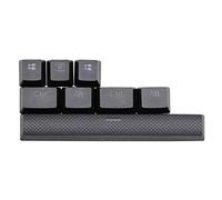 Pyatofly Teclas PBT para K65 K70 K95 para G710 + Teclado MecáNico de Juegos, Tapas de Teclas Retroiluminadas para Cherry MX (Negro)