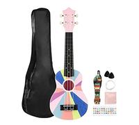 Pyatofly Ukelele de 21 pulgadas para niños, guitarra de cuatro cuerdas, de , ukelele para niños, ukelele Uke, kit para principiantes, el mejor B