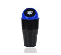 PYBYCEGNZK Basurero para Coche Cubo De Basura Para Coche Estuche Protector Para Polvo Caja Estilo Amarillo Rojo Azul Negro Y Gris Contenedor de Basura para Coches(Blue)